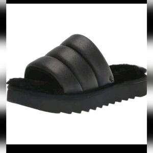 Koolaburra By Ugg Womens Black BRB Slide Sandals 9